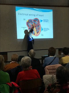 talks at Bolton cardiac support group
